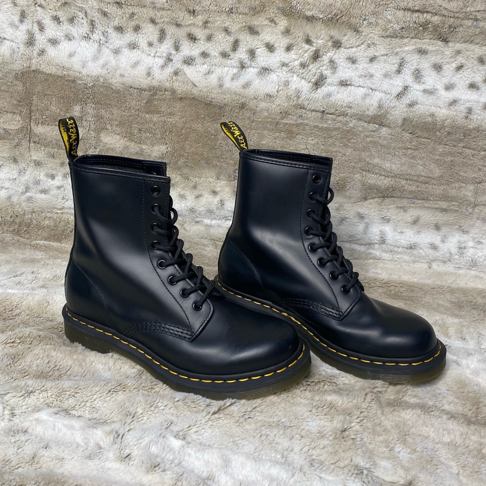 Dr. Martens Black Lace Up Boots